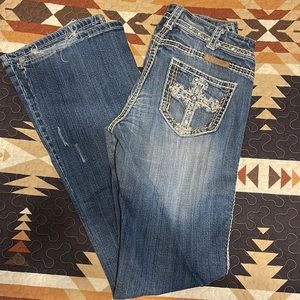 Women’s Cowgirl Tuff bootcut jeans 28x35